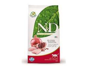 N&D Grain Free CAT Adult Chicken & Pomegranate 1,5kg