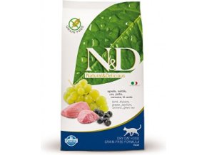 N&D Grain Free CAT Adult Lamb & Blueberry 5kg