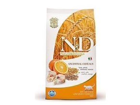 N&D Low Grain CAT Adult Codfish & Orange 1,5kg