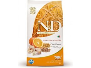 N&D Low Grain CAT Adult Codfish & Orange 5kg