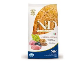 N&D Low Grain CAT Adult Lamb & Blueberry 300g