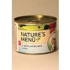 Schmusy Cat Nature Menu konc. Junior losos + jahňa 190g