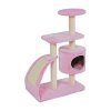 Škrabadlo WAVE cat tree L ružová 91cm Zolux