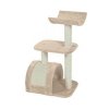 Škrabadlo WAVE cat tree M béžová 82cm Zolux