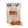 WOOLF chicken and rawhide twister 100g