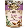 carnilove dog semi moist snack quailoregano 200g