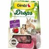 Gimbi Drops pre hlodavce s červenou repou 50g