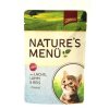 Schmusy Cat Nature Menu kapsa Junior losos+jahňa 100g