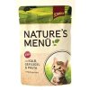 Schmusy Cat Nature Menu kapsa Junior teľacie+kura 100g