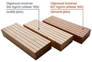 O kvalitě modřínového dřeva