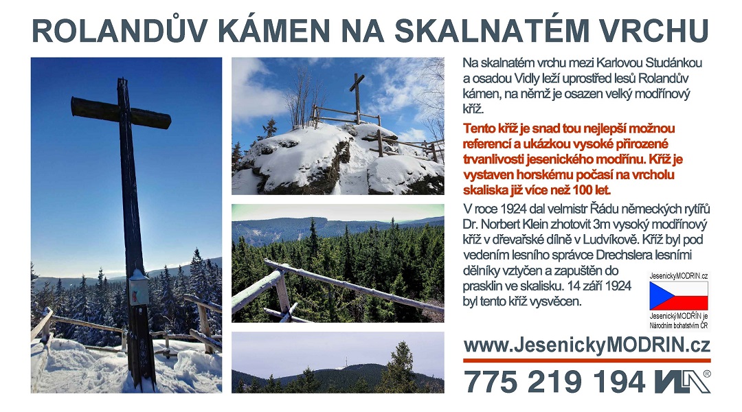 Rolandův kámen na Skalnatém vrchu