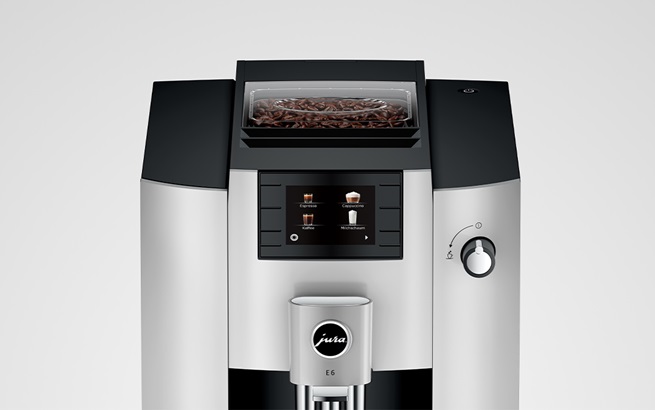 Automatický kávovar Jura E6 s displejem