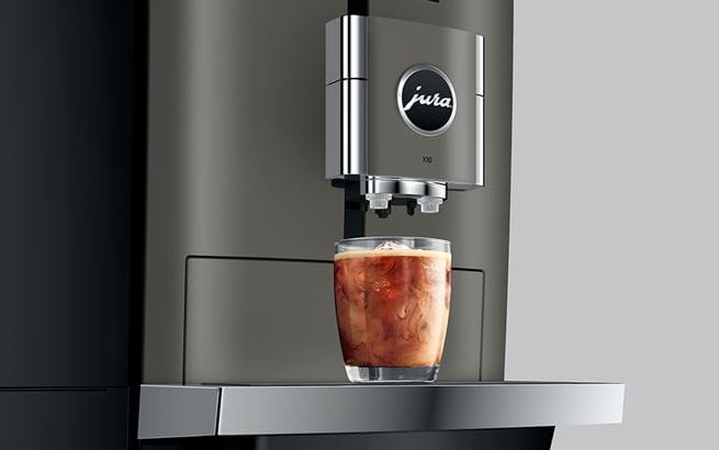 Možnost studené extrakce kávy s kávovarem Jura X10