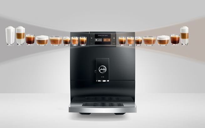 Jura C9 kávové speciality