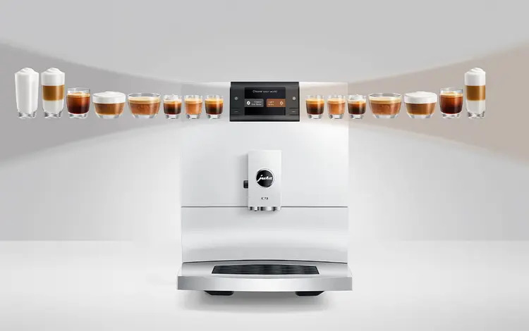 Jura C9 White kávové speciality