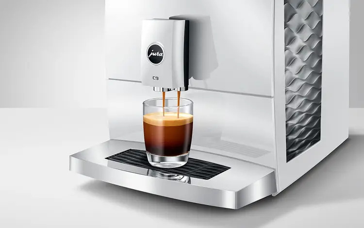 Hot Brew a Light Brew Jura C9 příprava kávy