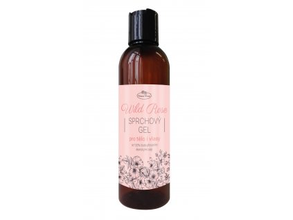 Sprchovy gel 2v1 WILD ROSE 200 ml aromaterapie