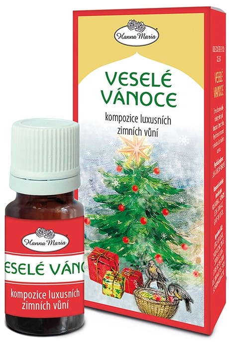 Veselé Vánoce - éterický olej Éterický olej: Veselé Vánoce / 10 ml