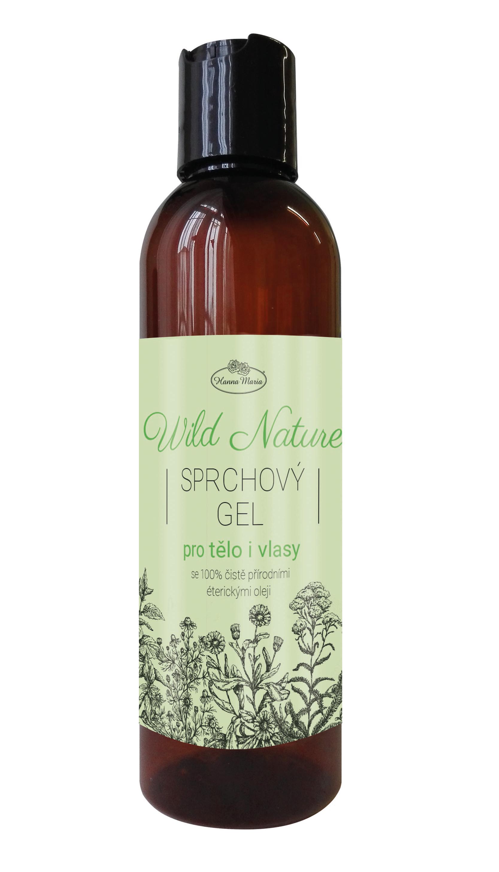 WILD NATURE sprchový gel 2v1 Objem: 200 ml