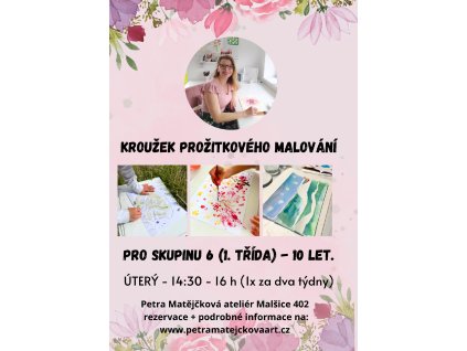 Kroužek prožitkového malování pro děti