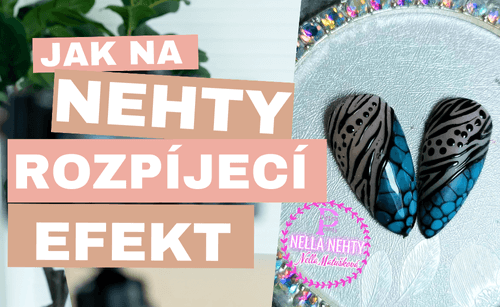 Jak na rozpíjecí efekt na nehty