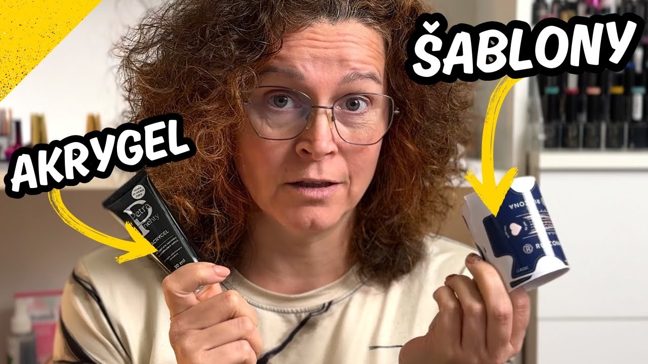 Jak na Šablony v Kombinaci Akrygelu (polygelu) a Rubber Báze