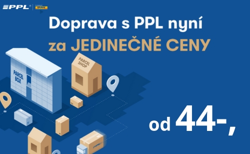 Nový dopravce PPL a skvělé ceny na doručení!