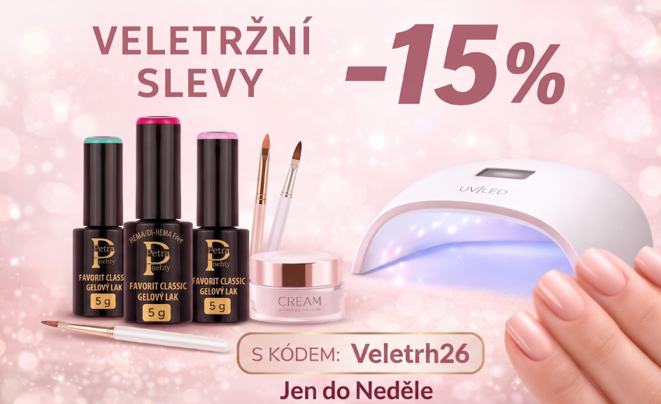 VELETRÝNÍ SLEVY 15 PROCENT