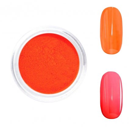 Neonový pigment tmavě oranžový č. 6