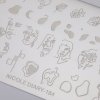 blaszka do stempli ze wzorkami nicole diary nr 184 (1)