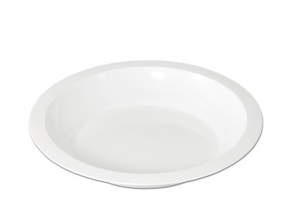 Plastový talíř hluboký s okrajem průměr 24 cm