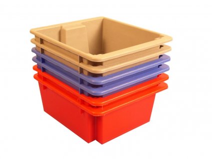 Plastic stackable box 260 x 240 x 115 mm