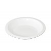 Plastový talíř hluboký s okrajem průměr 24 cm