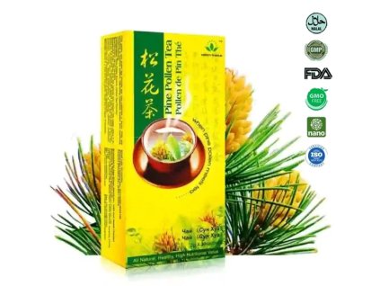 Green World Borovice pyl caj Pine Pollen