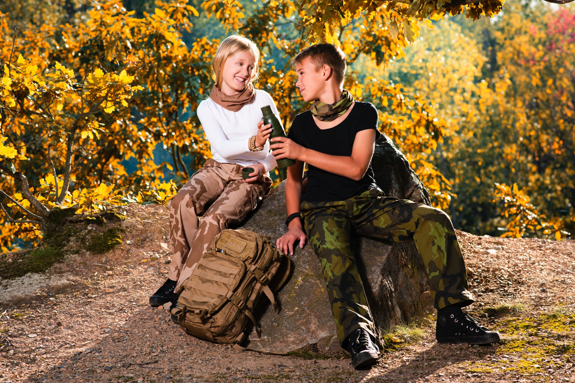 Kalhoty Petreq JUNIOR Ripstop