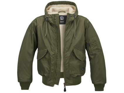 Bunda Brandit 3188 CWU Hooded - oliv