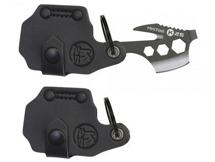Mini multitool K25 na klíče černý 6 funkcí