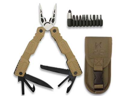 Multitool K25 - 19 funkcí - coyote