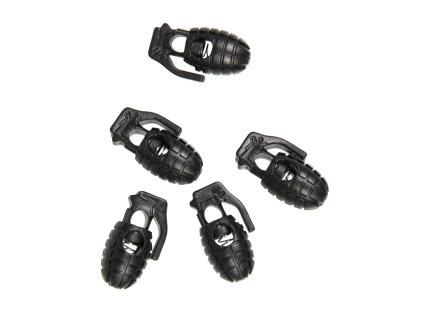 Zdrhovadlo - granát - černé