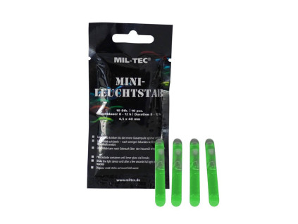cze pl Mil Tec Lightstick Mini 4 5 x 40 mm 10 ks Zelena 14931501 15849 2