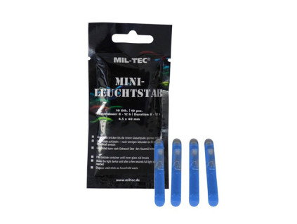 cze pm Mil Tec Lightstick Mini 4 5 x 40 mm 10 ks Modra 14931503 15907 1