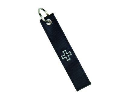 Klíčenka "KŘÍŽ" černá