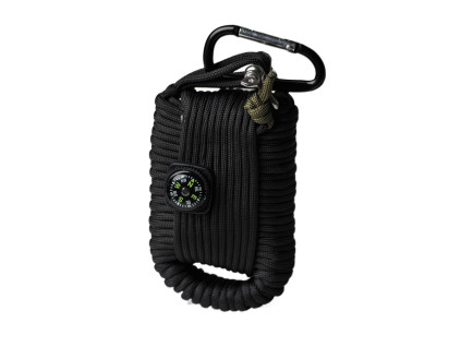 sada pro přežití paracord černé