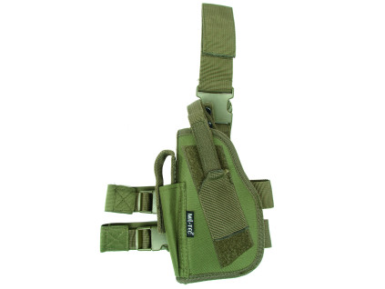 pouzdro pistolové stehenní levé oliv