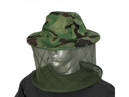 Klobouk s moskytiérou AB30573 - camo