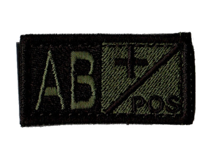 nášivka AB POS oliv R15 5 50x26mm