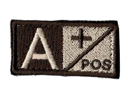 nášivka A POS sand R16 1 50x26mm