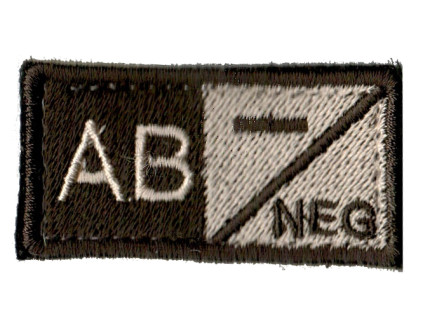 nášivka AB NEG sand R16 6 50x26mm