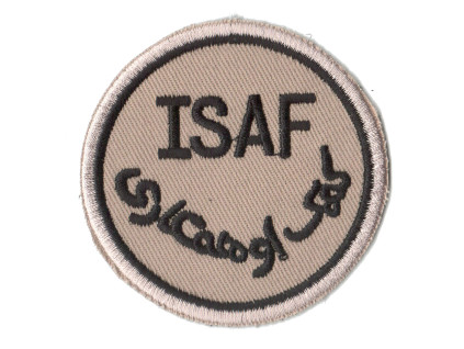 nášivka ISAF pouštní