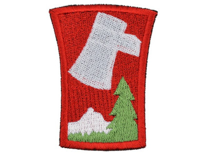 Nášivka vyšívaná R40/2 70th DIVISION barevná